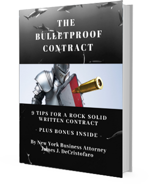 New York Business Attorney Business Bullet Contract